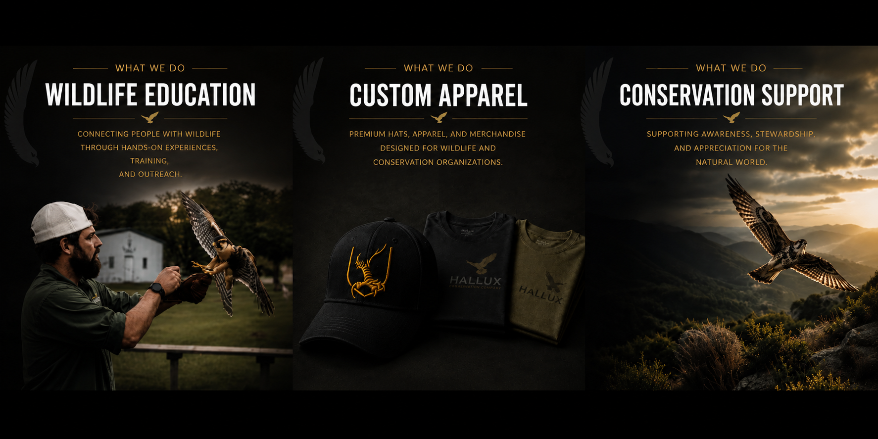 Wildlife Education Custom Apparel Conservation Support