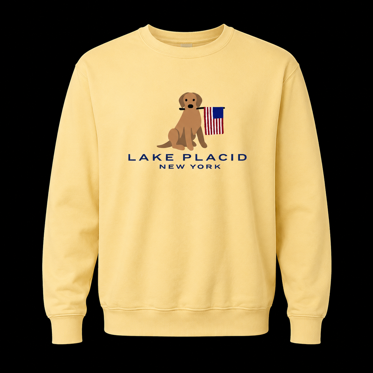 Lake Placid Heritage Crewneck by Hallux
